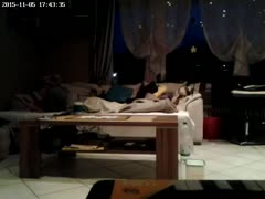Luscious wife has fire in her pussy and masturbates hard on a hidden cam 